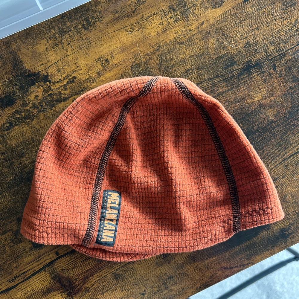 Melanzana Grid Fleece Beanie